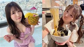 大胃女王」萌梓。（圖／翻攝IG）