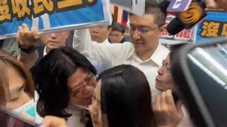 控綠委搶議事錄！徐巧芯王美惠爆激烈衝突