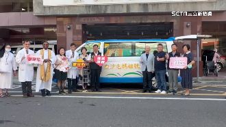 東西方聖母加持　拱天宮醫療車捐若瑟醫院