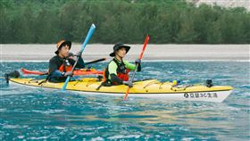 夏浦洋擔任應援大來賓，（右）為郭泓志。（圖／三立提供）