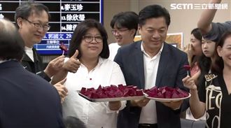 酸爆麥玉珍！綠委內政委員會開吃火龍果