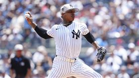 ▲「0號特派員」史卓曼（Marcus Stroman）單場挨3轟，洋基苦吞3連敗。（圖／美聯社／達志影像）