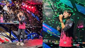 泰國,歌手,露天開唱,大水蟻,邊唱邊吃（圖／翻攝臉書）