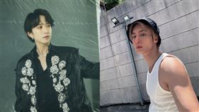 邱鋒澤、阿本（圖／翻攝自雙方IG）