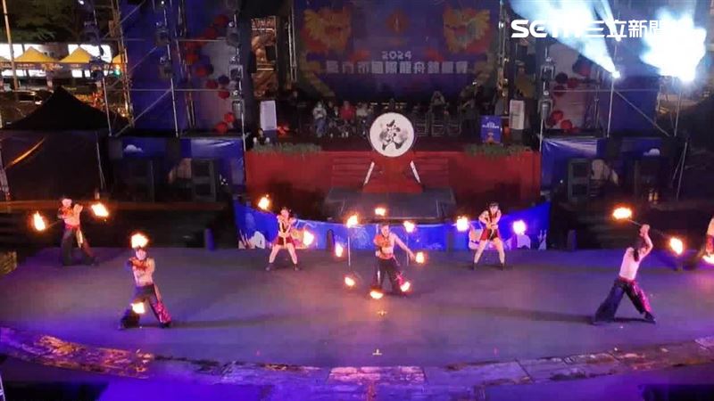 水火同源「以火祭江」台南龍舟錦標賽揭幕