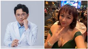 「情癒撩慾系作家」艾姬、江坤俊。（圖／取自臉書）