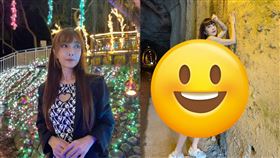 胡文英脫到剩內衣褲。（圖／翻攝自FB／胡文英）