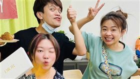 蔡阿嘎、蘿拉。（圖／翻攝自蔡阿嘎IG）