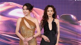 張榕容、姚以緹第26屆台北電影節。（圖／記者鄭孟晃攝影）