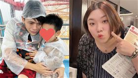 蔡阿嘎、蘿拉。（圖／翻攝自蔡阿嘎IG、蘿拉IG）