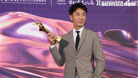 李李仁奪下最佳男配。（圖／攝影鄭孟晃）