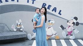 晏柔中凸肚被疑懷二胎。（圖／截圖自IG）