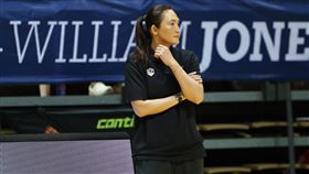 瓊斯盃台灣白隊總教練錢薇娟。（圖／籃球協會提供）