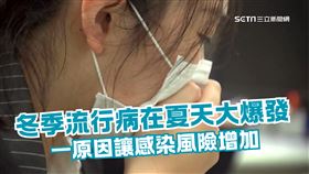 突變新魔王Omicron 醫:可能傳播力高.毒性輕,咳嗽,感冒,生病,病人,示意圖