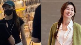 ▲周幼婷出現在北市捷運站，站在票口跟朋友聊天。（圖／讀者提供／翻攝周幼婷臉書）