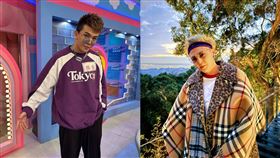 孫生（左）曾經槓上小哥哥艾理（右）。（組合圖／翻攝自IG）