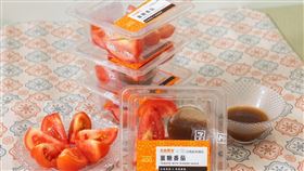 7-ELEVEN首度開賣到南部必吃的「薑汁醬油膏番茄」。（圖／品牌業者提供）
