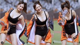 統一獅,啦啦隊,Uni-Girls,吳綵冞,Mina,運動內衣,大巨蛋,阿輝