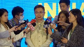 印度台灣形象展  黃志芳接受媒體聯訪