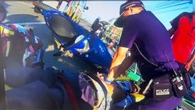 救護車,員警,死神,老翁,新港鄉,嘉義