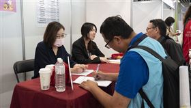 ▲就服處今年7月到8月中旬陸續加開辦理4場徵才活動。（圖／就服處提供）

