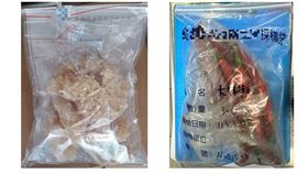 後市場農藥殘留不合格產品。（圖／食藥署提供）
