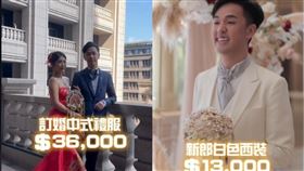 香蕉曝光婚禮花費明細。（圖／翻攝自FB／香蕉）