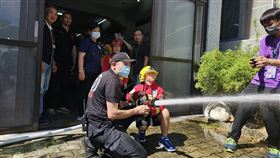 新北,消防局,暑期,夏令營,地震車,