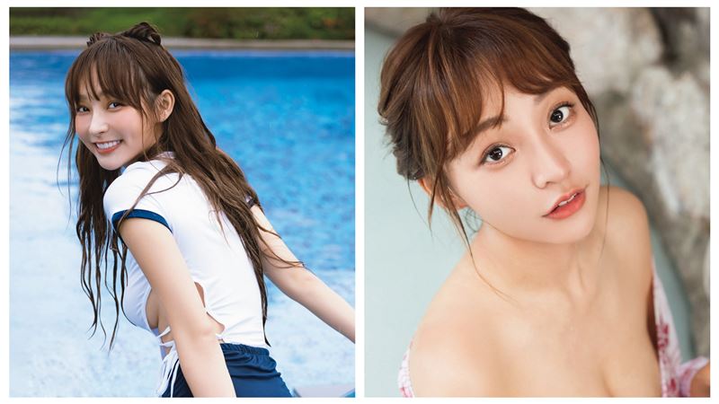 林襄換上性感浴衣　半裸美胸迷倒日本人