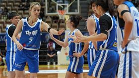 台灣藍隊以18分之差擊敗白隊。（圖／籃球協會提供）