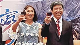 我國駐WTO代表羅昌發（右）與太太黃鈺華（左）遭控濫權、霸凌下屬。（翻攝中華民國常駐世界貿易組織代表團官網）