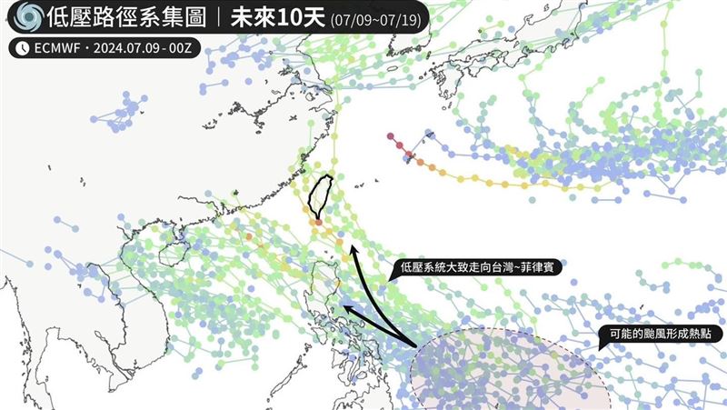 颱風這時恐生成　專家：走向含台灣