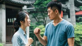 四個最不容小覷的伶牙俐齒星座，和他們爭辯，你可能要做好充分的準備。
男女吵架,男女朋友吵架,吵架,口角,衝突（圖／AI生成）