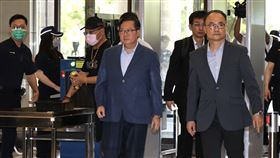 鄭文燦,貪污,桃園地院,羈押庭,律師陳永來（右）（圖／翻攝畫面）