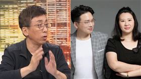 苦苓、江坤俊。（圖／翻攝自《新聞挖挖哇！》YouTube、臉書）