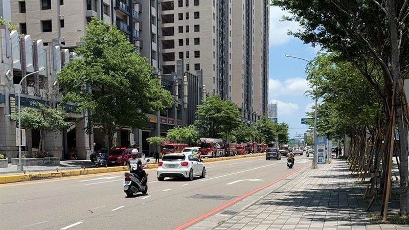 新/火警2個月…晴空匯D棟地下室又冒煙