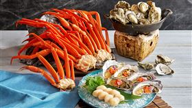 漁獲豐收祭暢饗多樣海鮮。（圖／飯店旅宿業者提供）