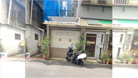 出租門口停車位，網友質疑是「國有地」。（圖／翻攝自臉書社團「新北（台北）私人停車位出租」）