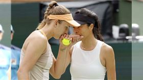 謝淑薇與搭檔闖進溫網4強。（資料圖/翻攝自推特）