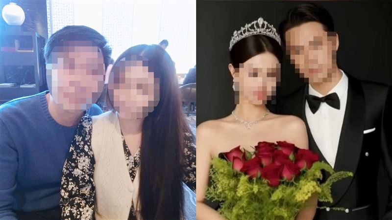 廖姓男子與劉姓妻子。（圖／翻攝自劉女臉書、廖男臉書）