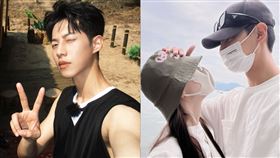 江尚儒、「一枝南南」胡蔚。（圖／翻攝自江尚儒IG）