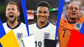 UEFA EURO,歐洲國家盃,歐國盃,英國,英格蘭,荷蘭（圖／翻攝自歐國盃官方X平台@EURO2024）