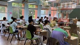 分科測驗－台師大考場內部照片（記者林柏廷攝影）