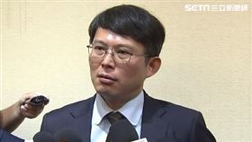 ▲立委黃國昌憲法法庭後受訪