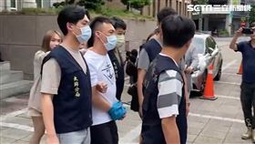 槍擊吳明達，彭姓槍手移送士林地檢署。（圖／翻攝畫面）