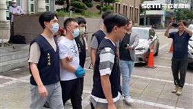 槍擊吳明達，彭姓槍手移送士林地檢署。（圖／翻攝畫面）