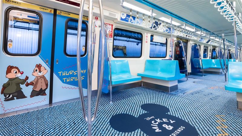 迪士尼控衝了！北捷「米奇彩繪列車」登場