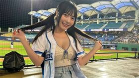 蘭蘭現身參加啦啦隊徵選。（圖／翻攝自IG／蘭蘭）