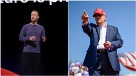 ▲圖／翻攝自川普、祖克柏臉書