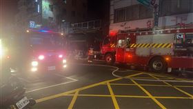 樹林發生嚴重火警。（圖／翻攝畫面）